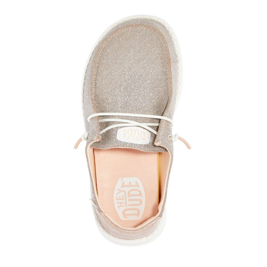 Wendy Toddler Metallic Sparkle - Rose Gold - Image 6