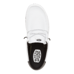 Wally Slip Varsity - White/Black