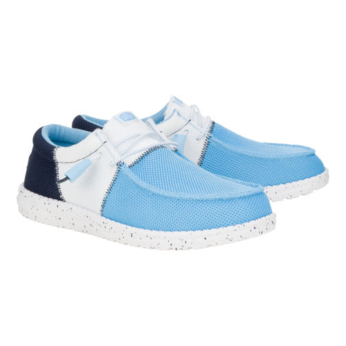 Wally Tri Varsity Mesh - Sky/White - Image 2