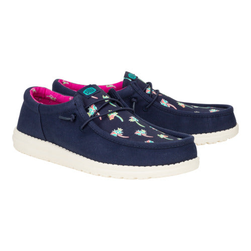 Wally Funk Party Palm - Peacoat Blue/Multi - Image 2