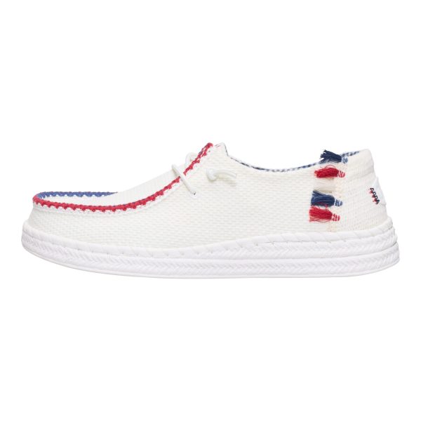 Wendy Espadrille Americana - White