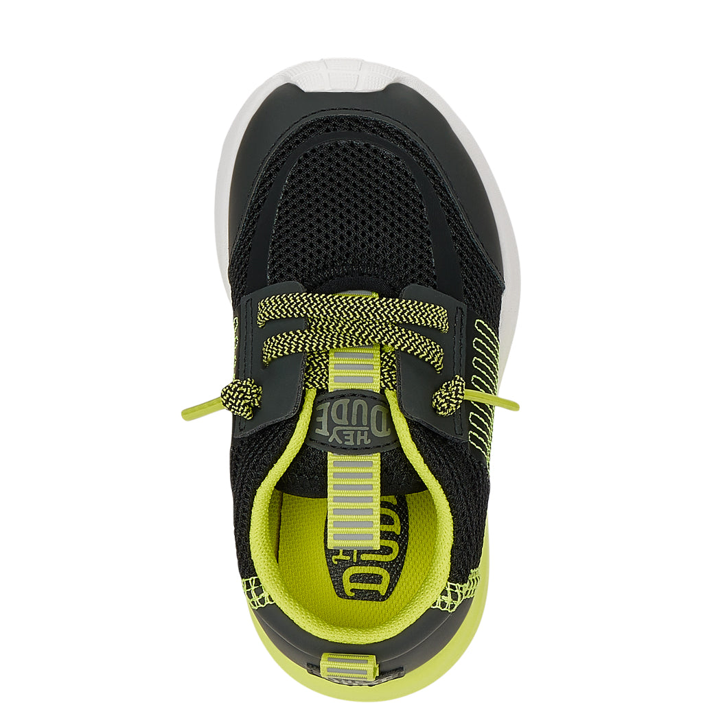 Sirocco Play Toddler Sport Block - Black/Lime Punch - Image 7