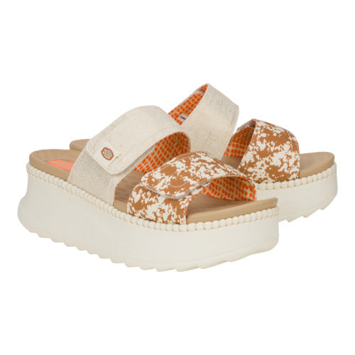 Delray Slide Animal Shimmer - Tan/Multi - Image 2