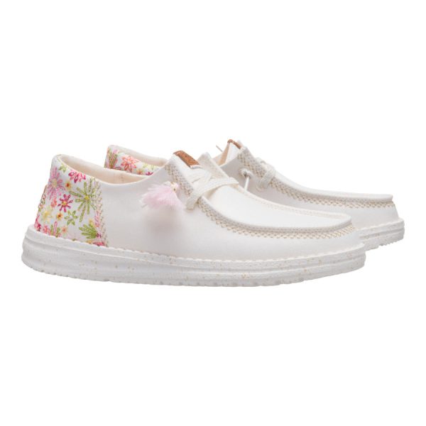 Wendy Funk Embroidered Floral - Ivory/Multi