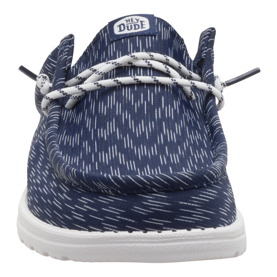 Wally Slip Jersey Jacquard - Navy Blazer/White - Image 4