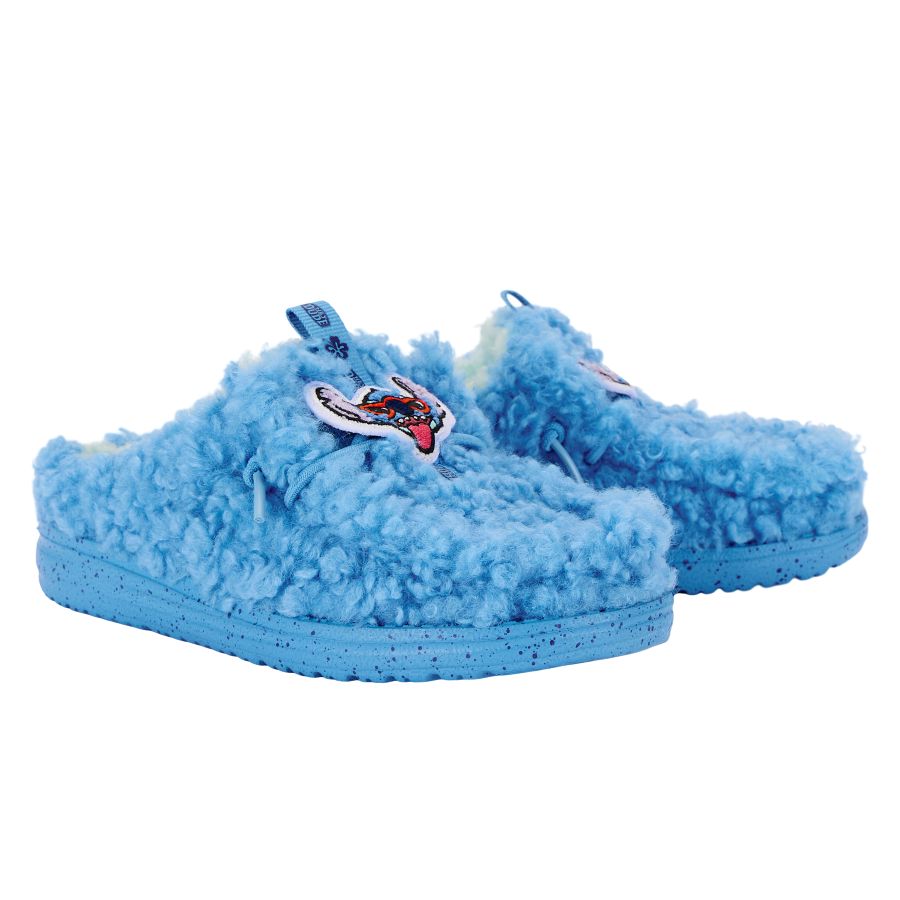 Disney Stitch Wally Youth Slipper - Royal Blue