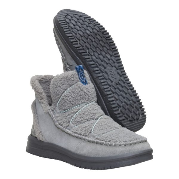 Camden Suede Cozy - Charcoal