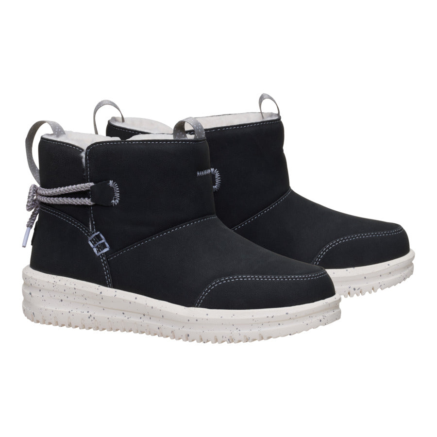 Camden Bow Boot Youth Cozy - Black - Image 2