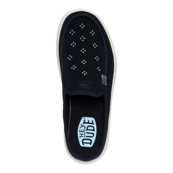 Austin Lift Suede Stud - Black